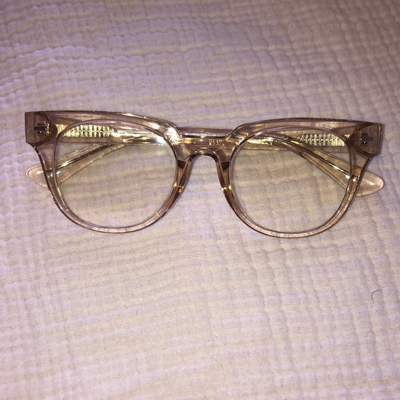 Light Gold Blue Light Glasses - Picture 2 of 7